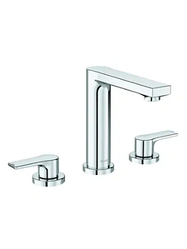 Смеситель KLUDI SL для умывальника на 3 отверстия, хром 483930565