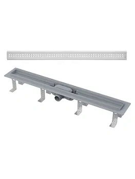 Душевой лоток Alcaplast APZ9-550М c сифоном L=550мм Н=62мм пластик, с перфор.решеткой