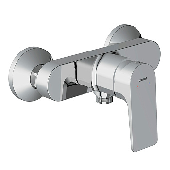 Смеситель для душа Cersanit 63065 настенный, однорычажный, хром