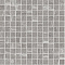 Monocibec Ceramiche Crest 86244 Silver Mosaico 2.5x2.5 Su Rete 30x30