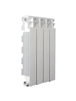 Радиатор алюминиевый Fondital 500/100 4 секции, 800Вт, белый