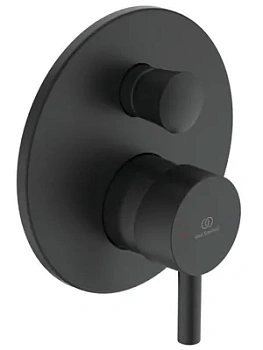 Смеситель для ванны/душа Ideal Standard A7389XG встраиваемый, однозахватный, черный матовый