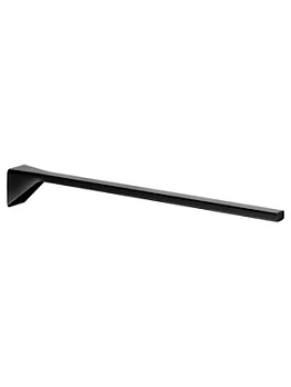 Полотенцедержатель Keuco 450 мм,настенный,одинарный,с клеевым набором,черный мат. 14620370000