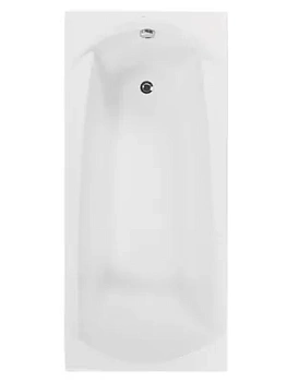 Ванна акриловая VAGNERPLAST 160 (1600х750х420) прямоугольная, белая VPBA160EBO2X-04