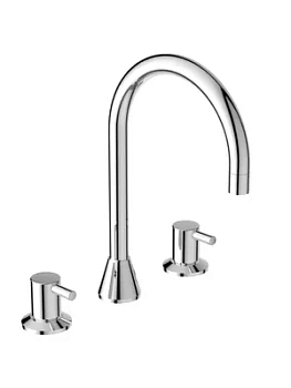 Смеситель для умывальника Ideal Standard BC196AA трехсекционный