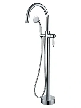 Смеситель Boheme 269 для ванны/душа, напольный, однозахватный, с ручным душем, хром