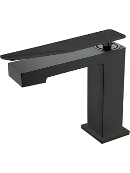 Смеситель Boheme 141-BB.2 для раковины, на 1 отверстие, однозахватный, черный