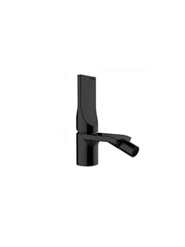 Смеситель для биде Bossini E89601.073 однозахватный, донный клапан, цвет: черный матовый