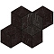 Atlas Concorde Marvel Stone AS2K Nero Marquina Mosaico Esag, Lapp, 30x35