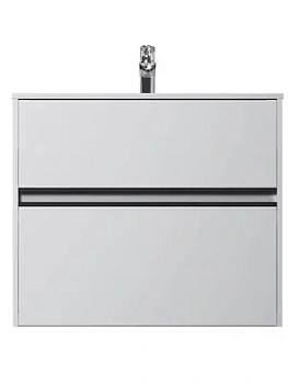 Тумба под раковину AM.PM 80 AM.PM M7BFUX0802WG (800х685х455) 2 ящика, унивесал., белый глянец