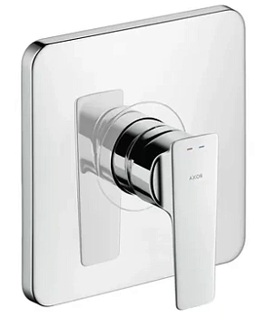 Смеситель Axor 36655000 для душа однорычажный, внешняя часть, хром