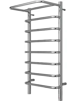 Полотенцесушитель TERMINUS П8 (ШВ:400х850) электро, нерж.сталь, quick touch, правый
