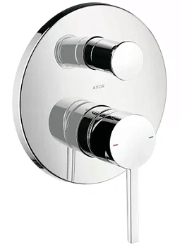 Смеситель Axor 10427000 для ванны встраиваемый, со встроенной защитной комбинацией, хром