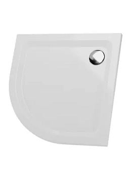 Душевой поддон RGW STYLE P (800х800х220) полукруглый, акрил, с ножками, белый 16180488-11