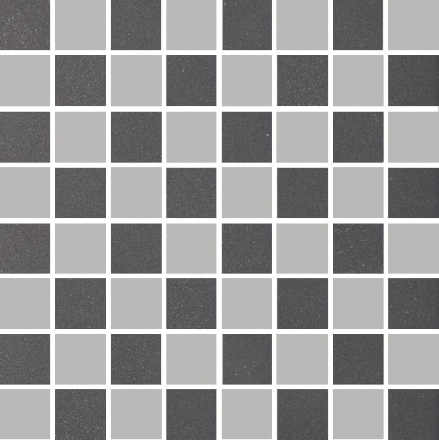 Retro-Mosaico-Coal-Silver-30x30