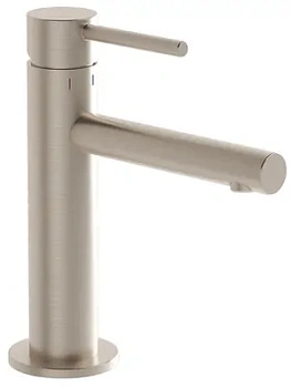 Смеситель Vitra для умывальника, с донным клапаном, никель шлифованный A4256834