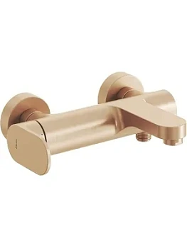 Смеситель для ванны/душа RAVAK EL 022.60RGB однозахв, настенный, розовое золото X070367