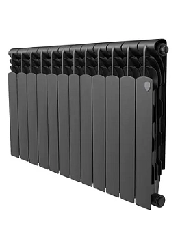 Радиатор биметаллический ROYAL THERMO 500 (564х960х80) 1920Вт, 12 сек, черный