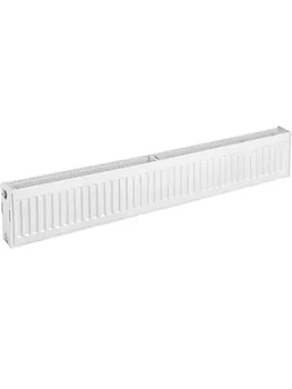 Радиатор стальной AXIS 22 200x1400 , нижнее подкл. 1/2, 1411 Вт, (без кронштейнов)