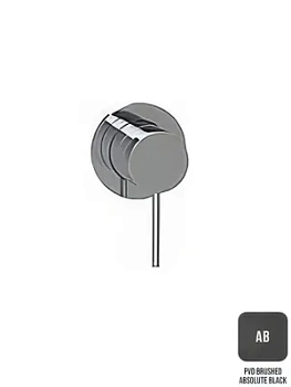 Смеситель для душа Almar монокомандный, цвет черный брашированный E180140.AB