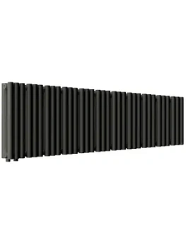 Радиатор стальной Empatiko V LR2 двухтруб 1312х236х122 33 сек НЗ.подкл, 1881Вт, Confident Black