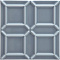 Adex Neri ADNE1113 Liso Edge Storm Blue 15x15
