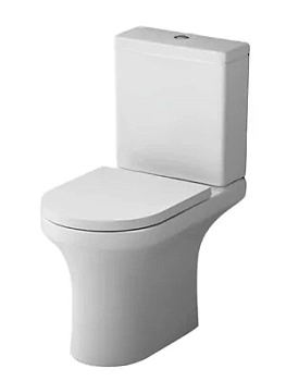 Унитаз-компакт AM.PM 2.0 370х820х625безободковый,антивсплек,сиденье микролифт,белый C85A8601SC