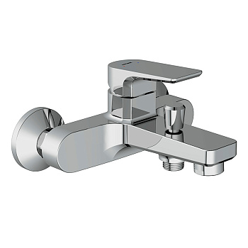 Смеситель для ванны/душа Cersanit 63064 настенный, однорычажный, хром
