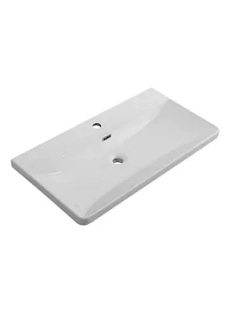 Раковина керамическая BelBagno (810х430х145)  накладная,отв. под смеситель, белый BB-8076-3-80