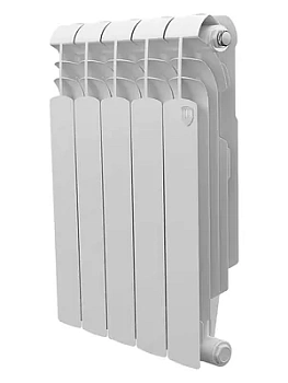 Радиатор биметаллический, 5 секций Royal Thermo 500 2.0, боковое подк, НС-1412075