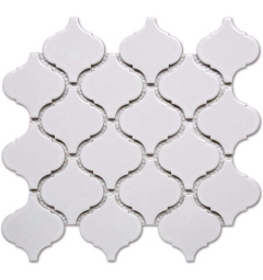 Ceramics Porcelain Arabesko Glossy White 74 24.6X28