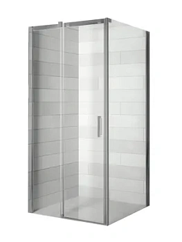 Уголок душевой RIHO G006014120 Left (1400х900х1950) левый, профиль хром/стекло прозрачное 8мм