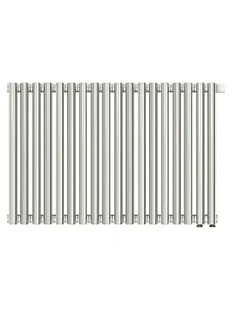 СУНЕРЖА Дизайн радиатор 500х810 (18 секц) нерж.сталь, EU50 левое/правое, 3/4", 00-0322-5018