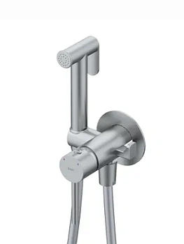 Смеситель Iddis 005BCR0i08 встраиваемый,с гигиеническим душем,однозахватный,хром матовый