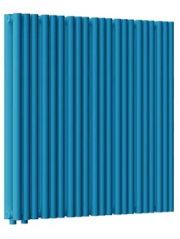 Радиатор стальной Empatiko V LR2 двухтруб 832х536х122 21 сек НЗ.подкл, 2430Вт, Dreamy blue