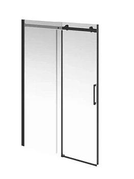 Душевая дверь KERAMA MARAZZI 1200х2100 стекло прозр./профиль черный мат. CT.120.SD.BLK.M