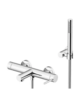 Смеситель GATTONI 9000/90CO для ванны/душа, настенный, хром