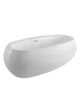 Ванна акриловая BelBagno BB502-1800-900 (1860х940х590) отдельностоящая, белый