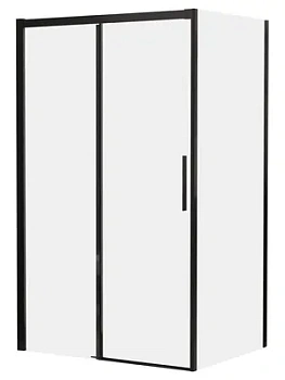 Душевой уголок RGW LE-41B (2000х1000х1950) доводчик, ст. 6мм прозрачное/черный 341241200-014