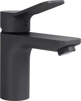 Смеситель AM.PM для умывальника, излив 100 мм, черный F85A02122