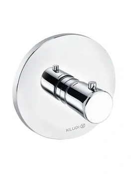 Смеситель KLUDI для душа, встраиваемый, термостатический, внеш. часть, хром 527290575