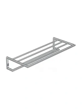 Полотенцедержатель KLUDI- для банного полотенца с полкой, настенный, 600 мм., хром 5898905