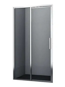 Душевая дверь WasserKRAFT 1200x2000 стекло прозрачное/профиль серебристый 32S05L