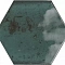 Hope Hex Blue  15X17.3