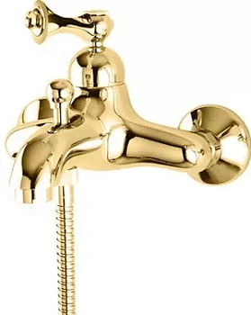 Смеситель CEZARES -VM-03/24-M для ванны/душа, однорычажный, золото