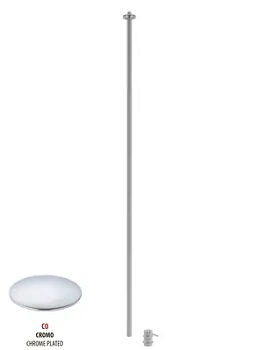 Смеситель GATTONI 9149/91CO с потолочным изливом, дистанционное управление, хром