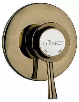 Смеситель CEZARES -DIM-02 для душа, встраиваемый, однозахватный, бронза
