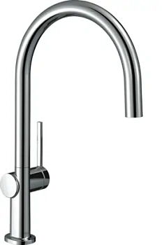Смеситель Hansgrohe для кухни, поворотный излив, 1jet Eco, хром 72843000