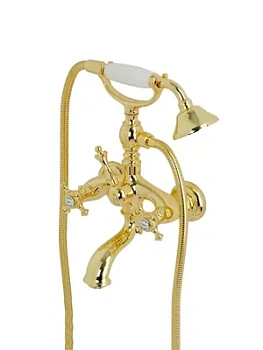 Смеситель для ванны/душа Migliore PRESTIGE настенный, золото 31595  (ML.PRS-702.DO)