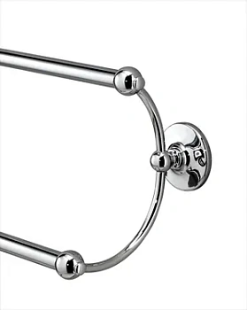 Полотенцедержатель двойной Devon&Devon L-555 мм WM09CR хром